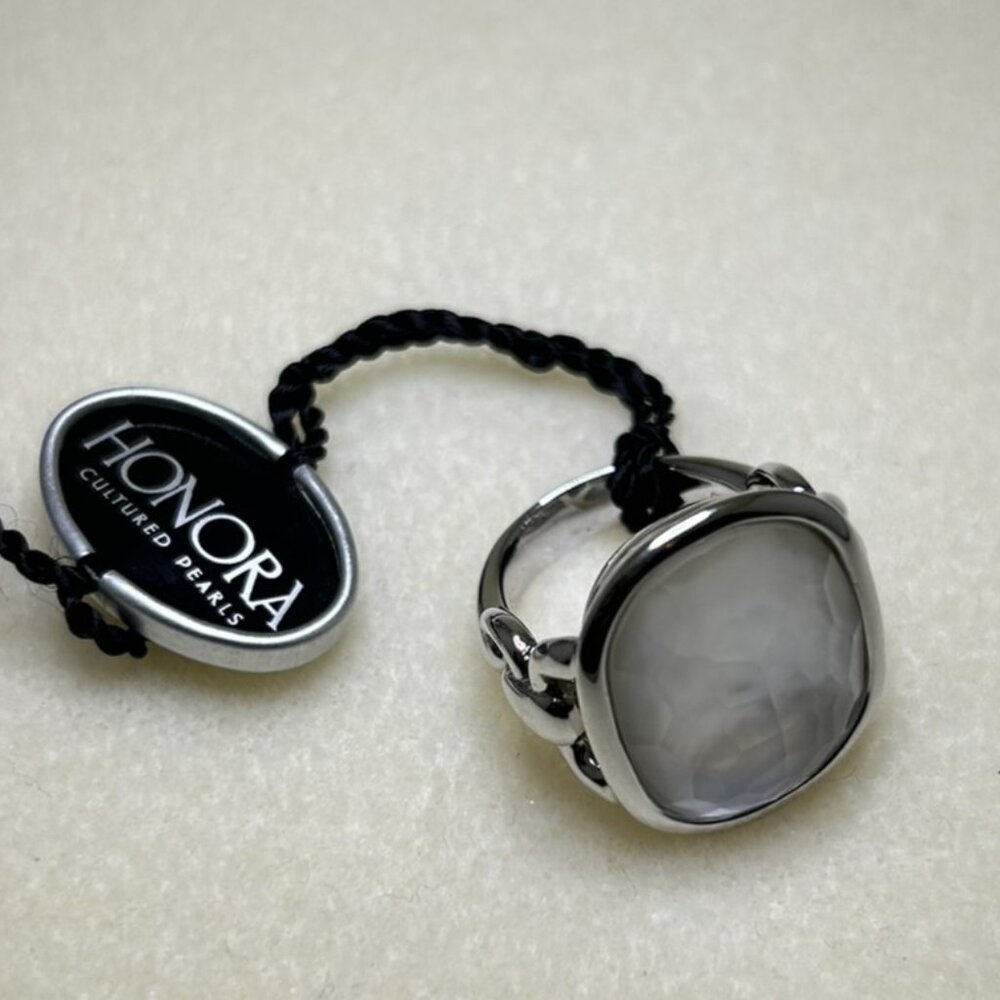 Honora Silver Shell Mother of Pearl Ring